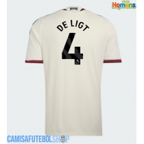 Camisa de time de futebol Manchester United Matthijs de Ligt #4 Replicas 3º Equipamento 2026-27 Manga Curta
